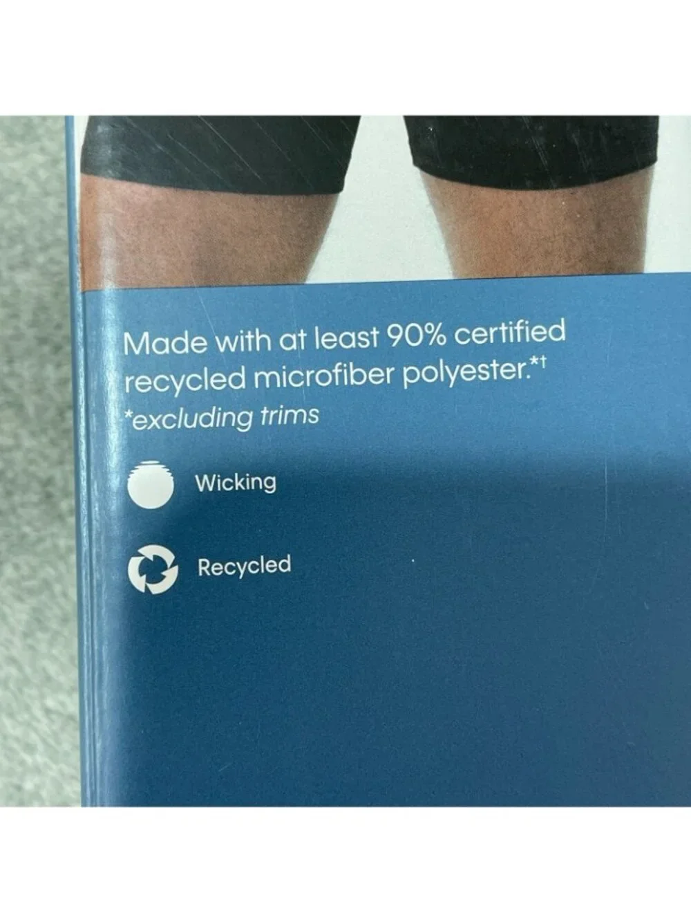 NWT Calvin Klein Men's M Blue/Green/Navy Microfiber Boxer Briefs 3-Pack